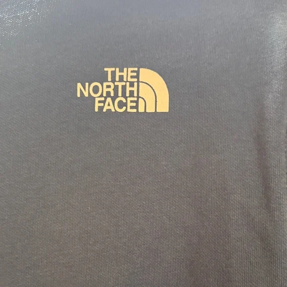 The North Face Men's Navy Crewneck with Desert Graphic - Picture 8 of 9